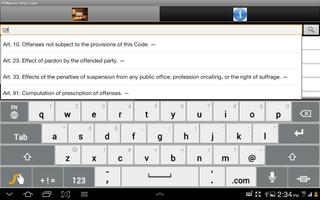 Penal Code - Philipines screenshot 2