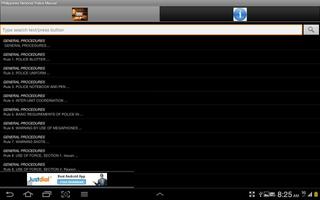 Natl Police Manual-Philippines পোস্টার
