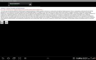 Virginia Public ProcurementAct capture d'écran 3