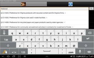 برنامه‌نما Virginia Public ProcurementAct عکس از صفحه