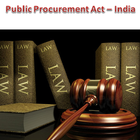 Public Procurement Bill -India icône