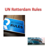 UN Rotterdam Rules 아이콘