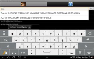 Texas Rules of Evidence screenshot 1