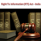 Right to Information Act (RTI)-icoon