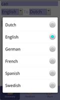 Translator Dictionary - Free capture d'écran 1