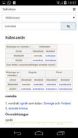 Swedish Dictionary Free capture d'écran 3
