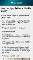 Guide for MyJio تصوير الشاشة 1