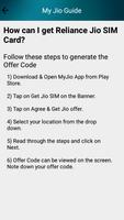 Guide for MyJio screenshot 3