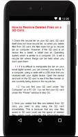Guide for SD Card Recover File screenshot 2