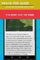 Guide for Fifa 16 Game capture d'écran 2