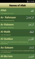 AsmaUl Husna 99 Names of Allah 海報