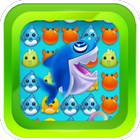 Bubble Shark Shooter Ocean Pop أيقونة