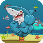 Shark Hungry Attack World icône