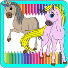 Icona Unicorn Coloring Kids Paint