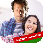 PTI Flag Face Sticker - Selfie with Imran Khan иконка