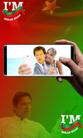 2 Schermata PTI Flag Face Sticker - Selfie with Imran Khan