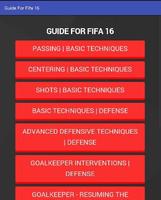 Guide For Fifa 16 स्क्रीनशॉट 1