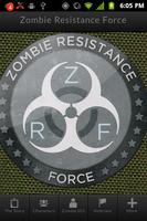 Zombie Resistance Force الملصق