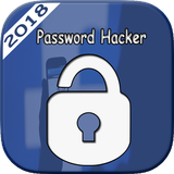 Password Hacker Prank FB Account 2018 آئیکن