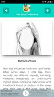 Hair Loss Treatment Guide capture d'écran 1