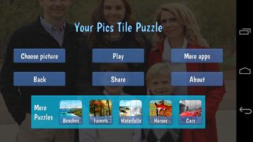 برنامه‌نما Your Pics Tile Puzzle عکس از صفحه
