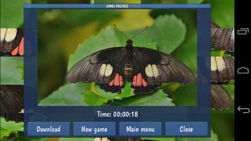 Tile Puzzles · Butterflies screenshot 2