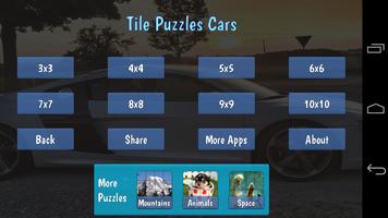 Tile Puzzles · Cars syot layar 3