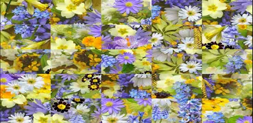 Tile Puzzles · Flowers