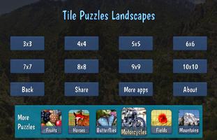 Tile Puzzles · Landscapes capture d'écran 3