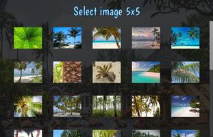 Tile Puzzles · Palm Trees الملصق