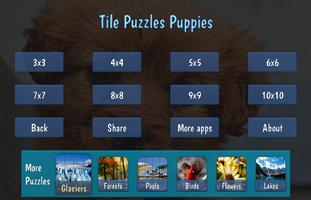 3 Schermata Tile Puzzles · Puppies