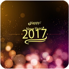 Cool Happy New year SMS 2017 أيقونة
