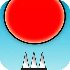 Red Bouncing Ball Spikes APK download
