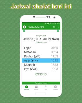 Jadwal Sholat Dan Adzan Waktu Sholat 2019 Pour Android Telechargez L Apk