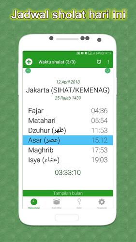 Jadwal Sholat Dan Adzan Waktu Sholat 2019 For Android Apk Download