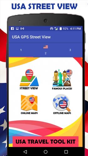 Estados Unidos GPS calle ver vivir mapa navegación for Android - APK  Download