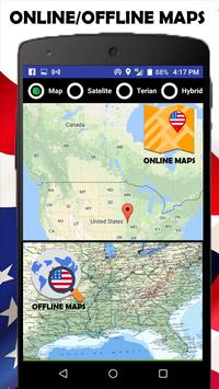 gps earth street view live map navigation screenshot