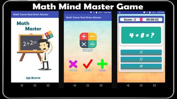 Math Game Real Brain Master poster