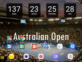 برنامه‌نما Countdown for Australian Open عکس از صفحه