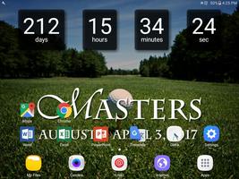 برنامه‌نما Countdown for Masters Augusta عکس از صفحه