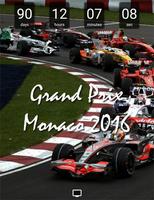 Grand Prix Monaco Compte à reb Affiche