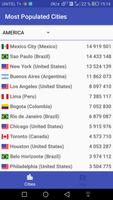 Most Populated Cities imagem de tela 2