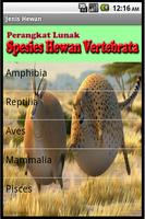 Spesies Hewan Vertebrata تصوير الشاشة 2