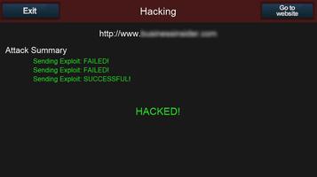 Hack Website Simulator capture d'écran 1