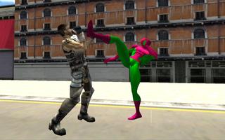 برنامه‌نما Spider Hero Survival vs Crime City Gangsters War عکس از صفحه