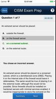 CISM Exam Prep capture d'écran 1