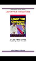 Lower Cholestrol in 33 Days poster