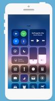New Control Center OS 11 Phone X poster