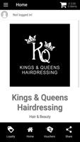 Kings & Queens Hairdressing Affiche