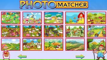 Photo Matcher: Kids Puzzle Game Affiche